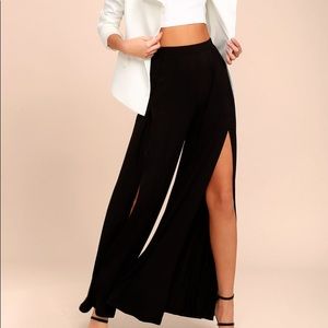 Black Wide Leg Pants